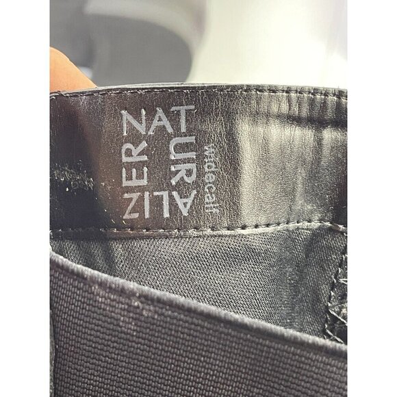 NATURALIZER Women's Jackie Wide Calf Boots Black Size 4 - Picture 9 of 10